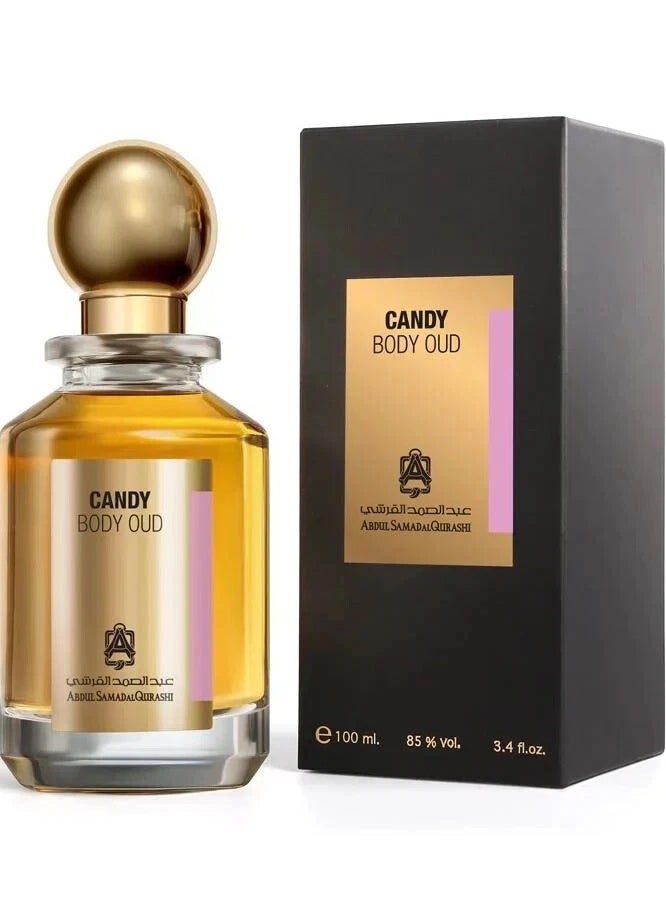 Abdul Samad Al Qurashi Body Oud Candy perfume 100 ml  - Image 2