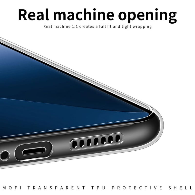 SPAZY CASE غطاء خلفي ® سامسونج جالاكسي M14 4G | غطاء حماية شفاف ناعم مضاد للصدمات هجين لجهاز سامسونج جالاكسي M14 4G - Image 5