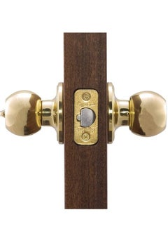 Kwikset 400C 3 CP Maximum Security Copal Entry Knob - Polished Brass  - Gold  - Image 2