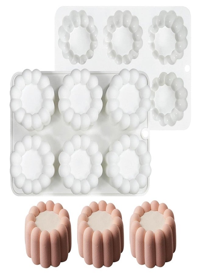 mostsom Silicone Flower Mousse Cake Mold Ice Cream Chocolate Mold Soap 3D Cupcake Bakeware Baking Dish Cake Pan Muffin Mould (A_ Flower) - Image 5