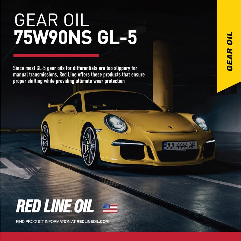 Red Line 58304 75W90 Non-Slip Synthetic Gear Oil - 1 Quart - Image 2