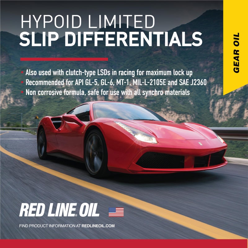 Red Line 58304 75W90 Non-Slip Synthetic Gear Oil - 1 Quart - Image 5