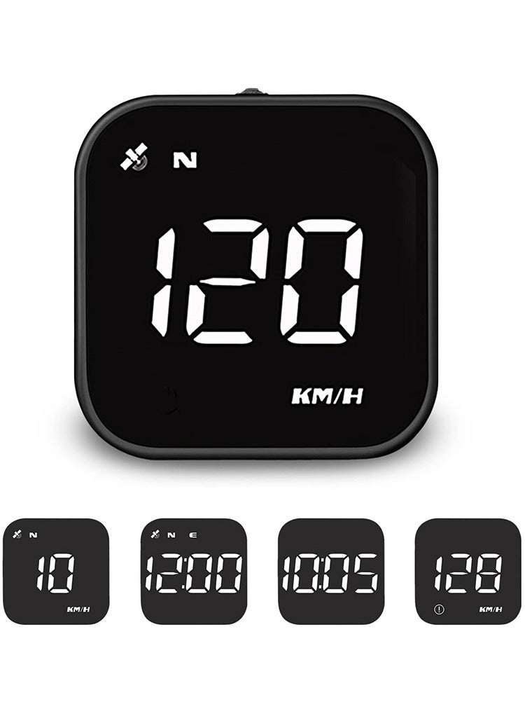 مستر سمارت عداد سرعة رقمي للسيارة من Mr Smart G4S GPS، ثنائي الوضع GPS + شريحة Beidou، شاشة عرض كم/ساعة مع تنبيه التعب، إنذار السرعة الزائدة - Image 1