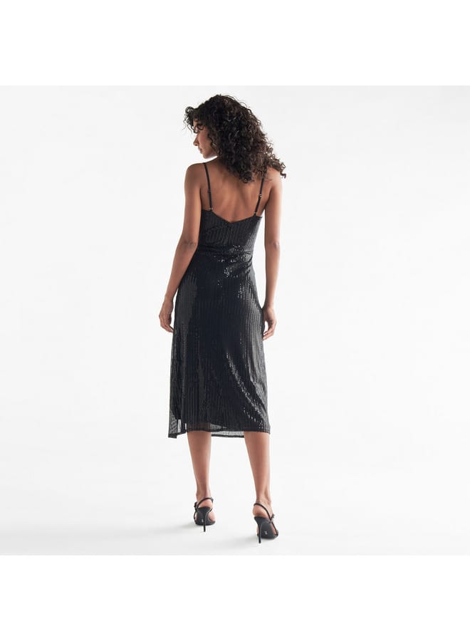 Splash FAV Sequin Slip Dress - Image 3