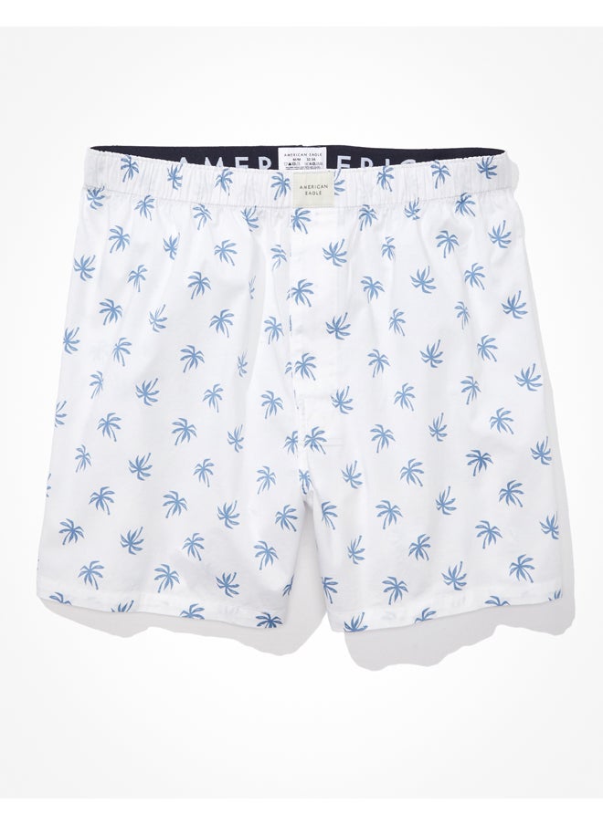 American Eagle - AEO Palm Trees Stretch Boxer Short - Image 1