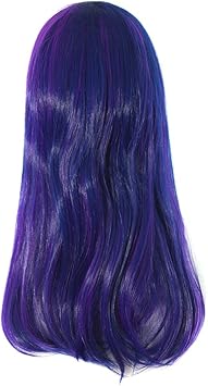 MapofBeauty MapofBeauty 24 Inch 60cm MultiColor Long Straight Cosplay Wig PurplePink  - Image 2