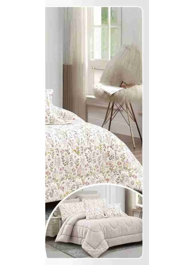 ريد روز مفرش سرير نفر بتصميم مشجر فخم من المايكروفايبر مقاس 170*220 سم - Image 4