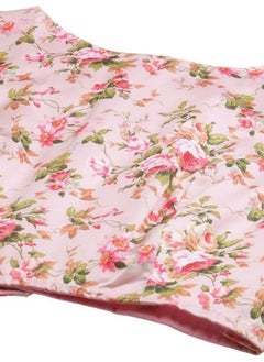 Studio Shringaar Studio Shringaar Women's Readymade Polyester Digital Printed Elbow Length Sleeves Saree Blouse (Pink, 46)  - Image 3