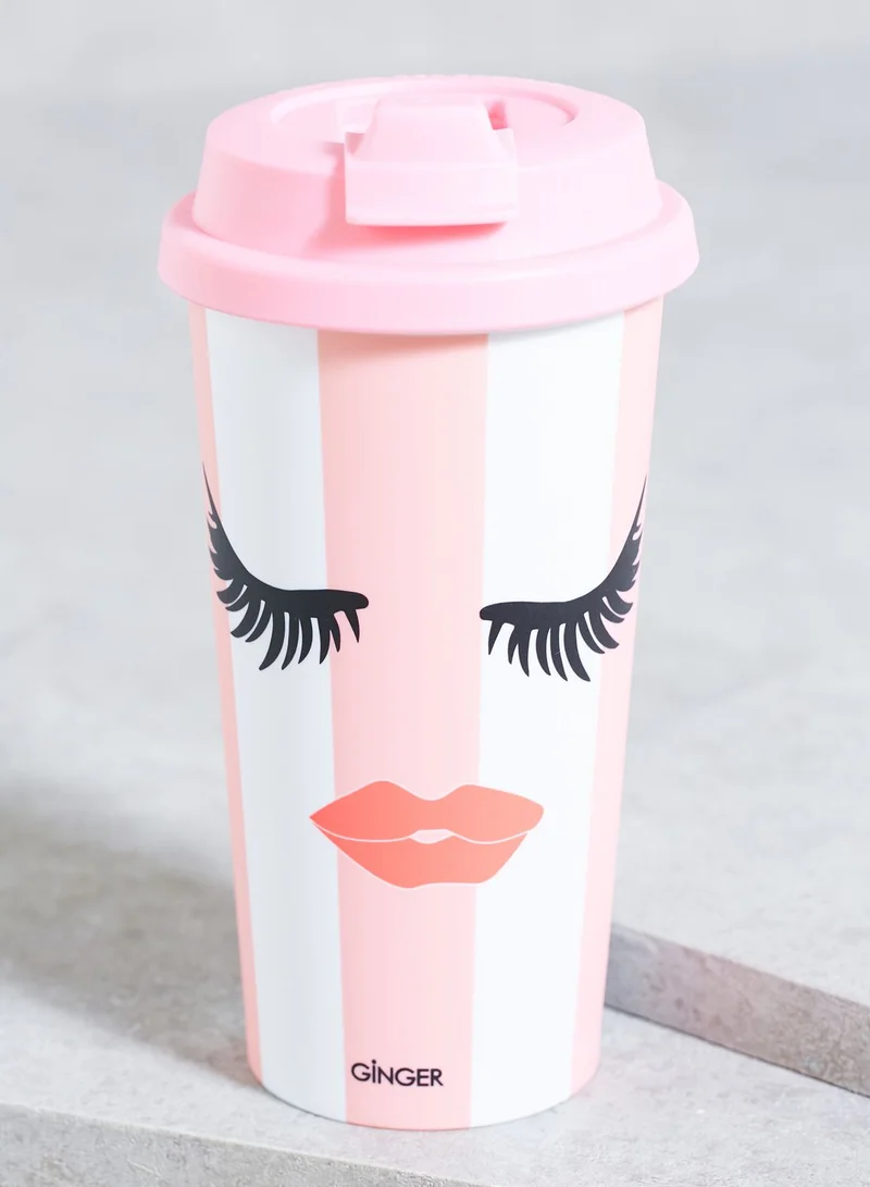 Ginger Slogan Flask