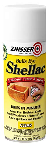 Zinsser 408 Bulls Eye Shellac Traditional Finish & Sealer Spray, 12 oz, Clear - Image 4