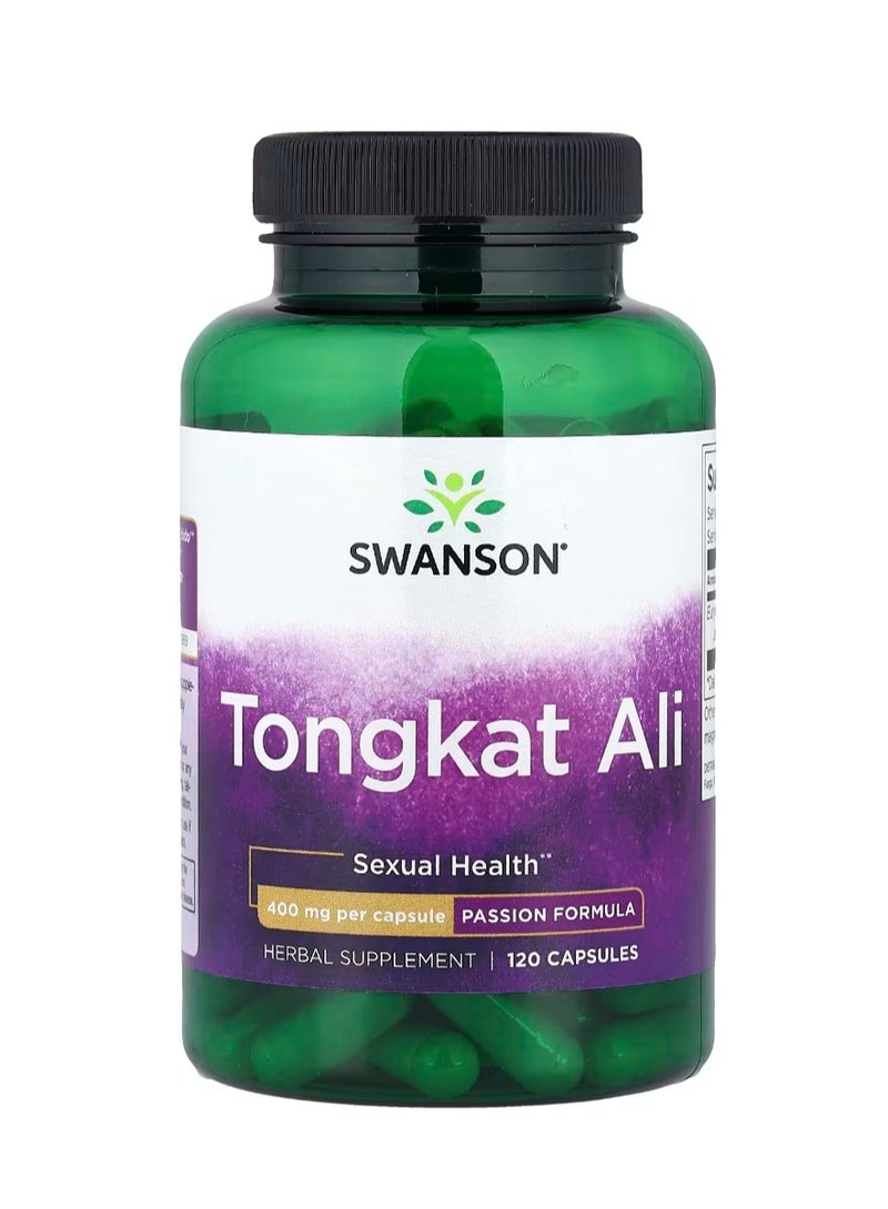 SWANSON Tongkat Ali 120 Capsules (400 mg per Capsule) - Image 1