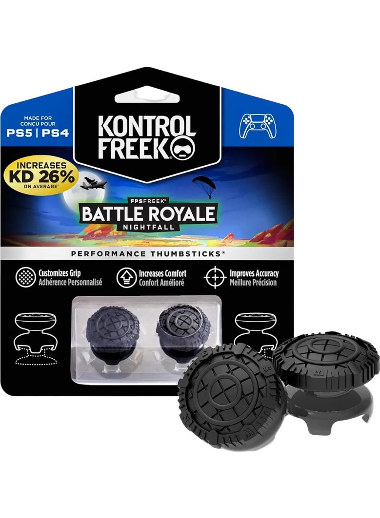 Battle Royale Nightfall Analog Freek - PS4 And PS5 - Black - Image 4
