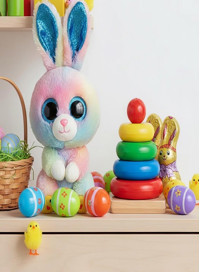 Ty Beanie Boo TWITCHES The Colorful Easter Bunny - 6" - Image 5