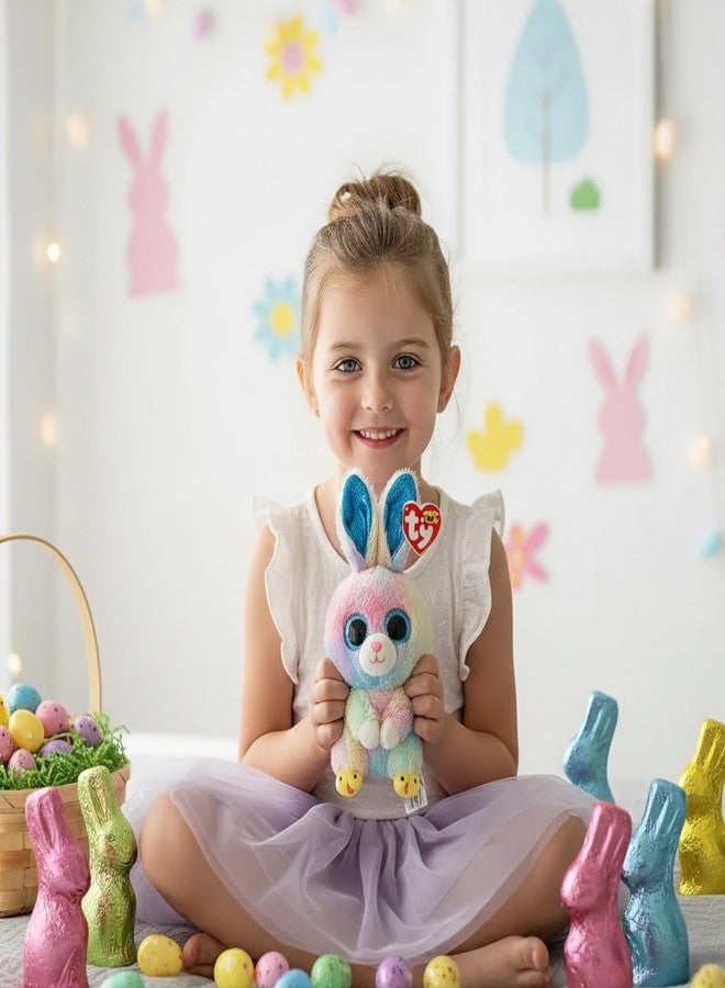 Ty Beanie Boo TWITCHES The Colorful Easter Bunny - 6" - Image 2