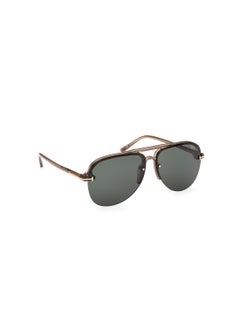 TOM FORD TOMFORD Plastic Pilot Rimless Men UV Protection Sunglass  - Image 3