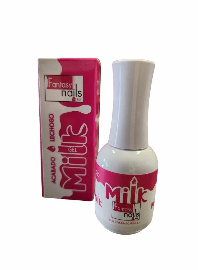 Fantasy Nails Milk Effect Gel Polish, Lechoso, 15ml Bottle - Image 1
