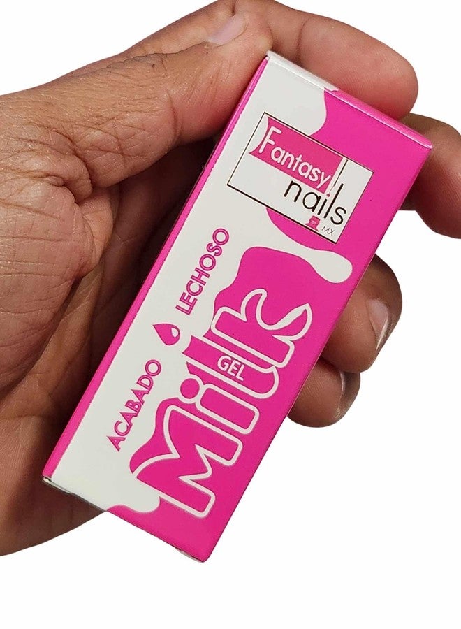 Fantasy Nails Milk Effect Gel Polish, Lechoso, 15ml Bottle - Image 3