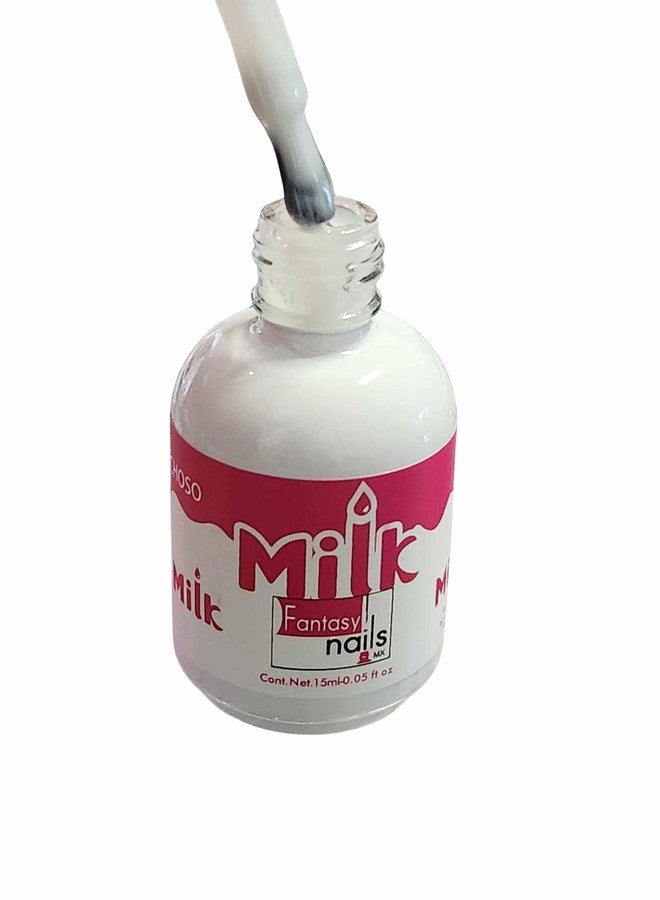 Fantasy Nails Milk Effect Gel Polish, Lechoso, 15ml Bottle - Image 2