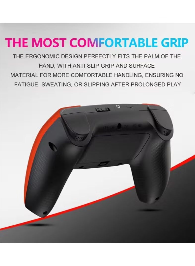 TNGames P5 Retro Mini Handheld Game Console, White 500-in-1 2-player Battle Nostalgic FC Game Device, Bonus Extra Wired Controller Portable Retro Gaming Handheld for Gifting - Image 4