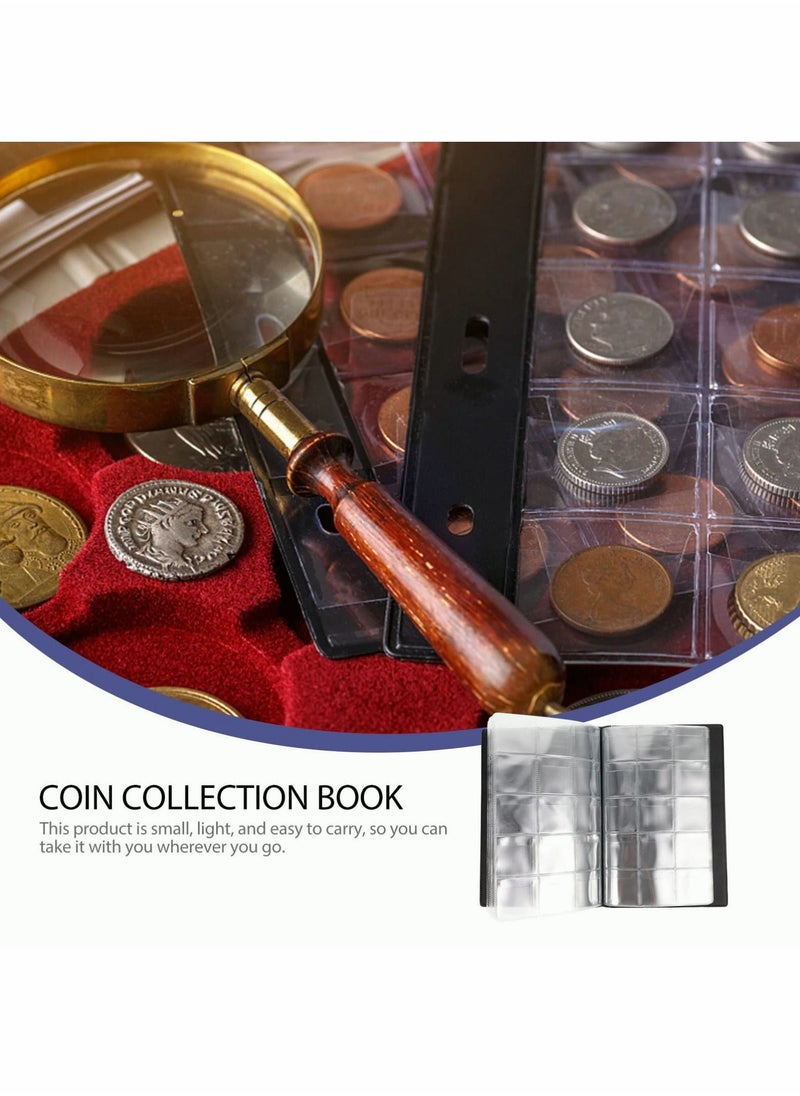 Y&D Coin Collecting Holder Album, Card Pocket Binder Baseball Sleeves Stamp Album Collection  - Image 3