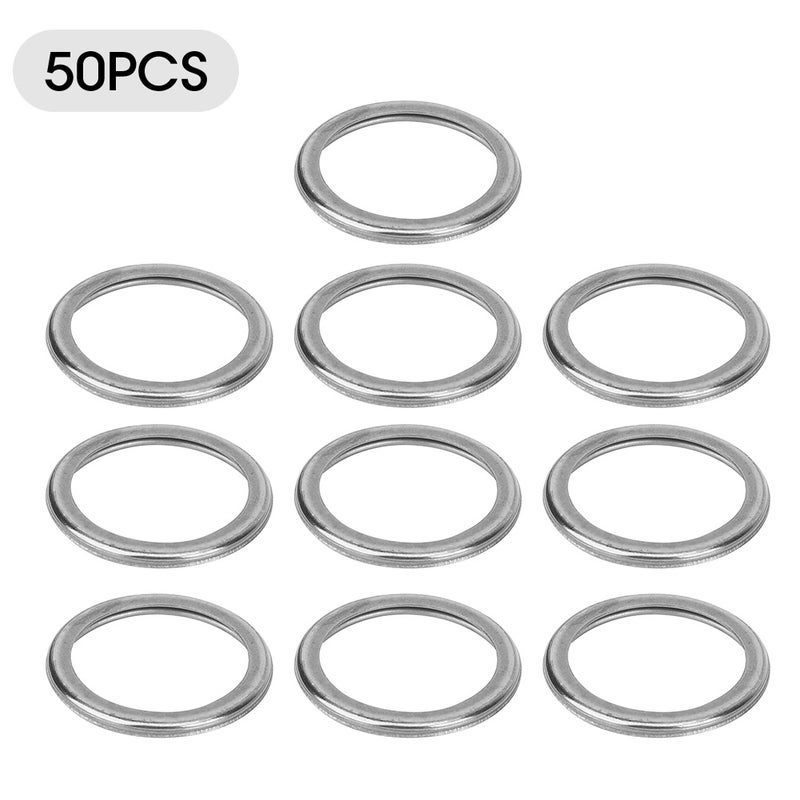 50pcs Engine Oil Drain Plug Washers Gaskets Replacement 11126-AA000 Fit for Subaru - Image 4