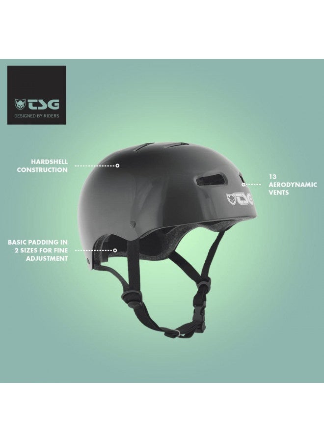 TSG Tsg Skate Helmet - Dirt, Jump, Skate, Scooter, Bmx Bike - Black L/Xl - Image 5
