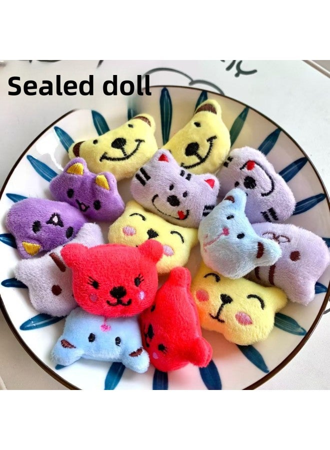 Sealing Doll Cute Cartoon Plush Animal Accessories Decorative Bear Children's Shoes And Socks Accessories Plush Accessories Wholesale-Color:More Than A Dozen Styles Are Shipped Randomly  - Image 2