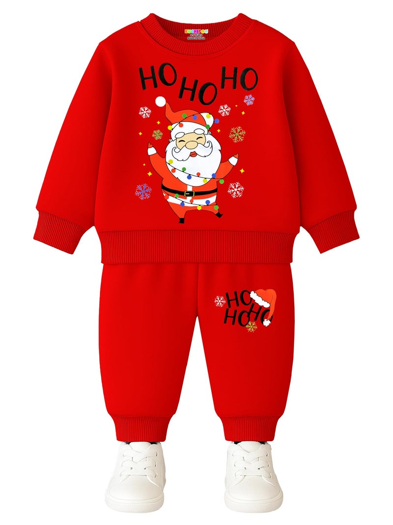Kuchipoo Boy Winterwear Sweatshirt and Trackpant Set (KUC-PSUT-189, 5-6 Years, Multi-Colored) - Image 5