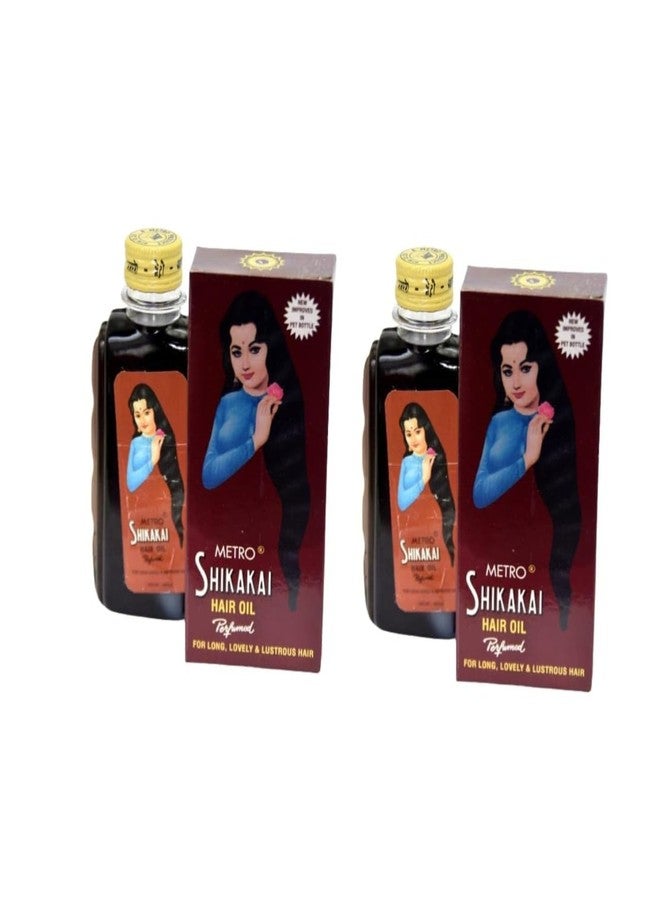 Mabox Shikakai Perfumed Hair Oil 80ml (Pack of 2) | Herbal Hair Oil for Hair Growth, Strong Roots & Natural Shine | For Men & Women