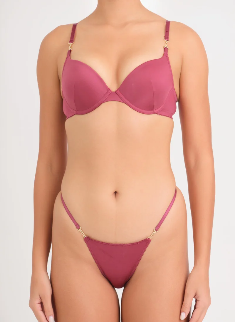 Isla & Evie Isla & Evie Everyday Plunge Pushup Bra