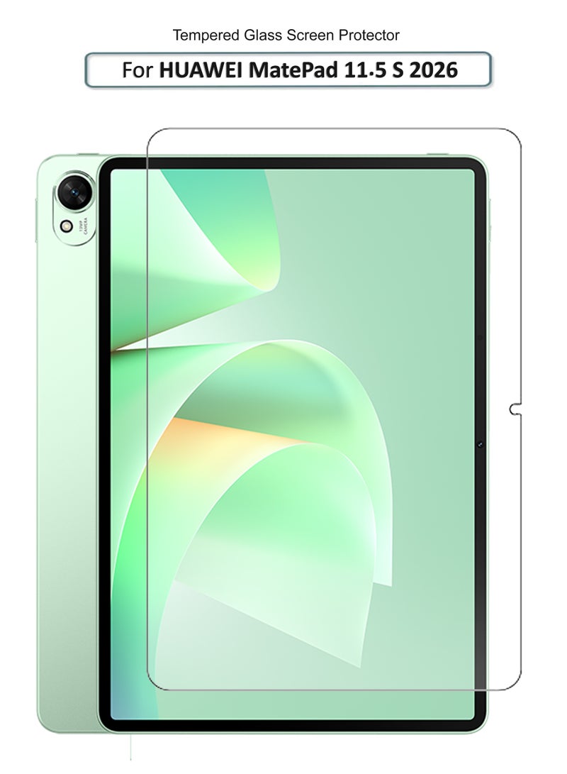 BYTER Huawei MatePad 11.5 S (2026) - Tempered Glass Screen Protector – High Transparency, Delicate Touch, Anti-Explosion, Smooth Arc Edges, Easy Installation - Image 1