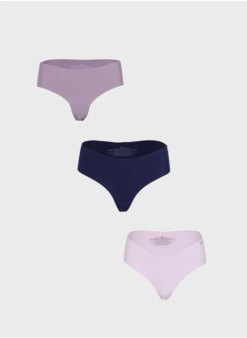 UNDER ARMOUR Pure Stretch No Show Hipster