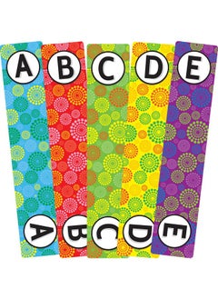 Really Good Stuff Classroom Library Alphabet Book Dividers - 26 Assorted Color Dividers For Organizing Books - Teacher Supplies For Classroom And Bookshelf Markers For Shelves  - Image 4