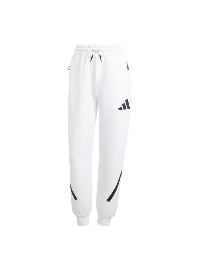 Adidas W Z.N.E. Pt White Training Pants For Women XS - Image 1
