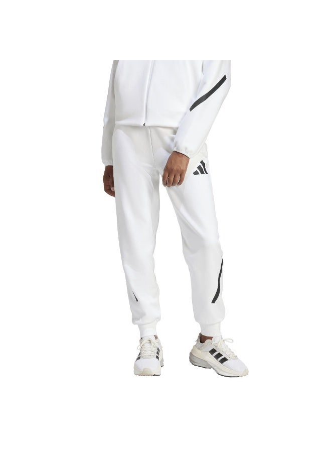 Adidas W Z.N.E. Pt White Training Pants For Women XS - Image 2