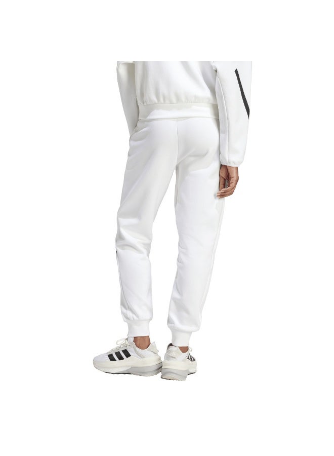 Adidas W Z.N.E. Pt White Training Pants For Women XS - Image 3