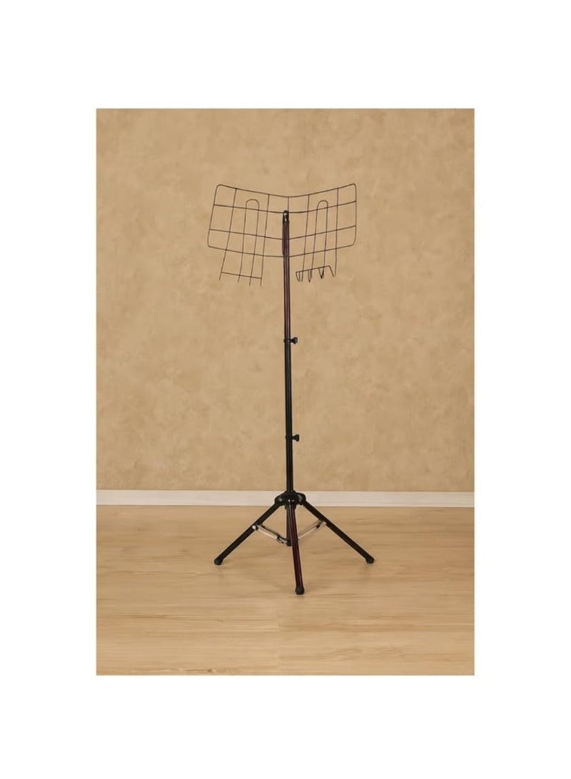 حامل معدني متعدد المستويات للمصحف ارتفاع يصل 150 سم لمساعدة كبار السن علي القاراءة واقفا او جالسا لون اسود - Image 2