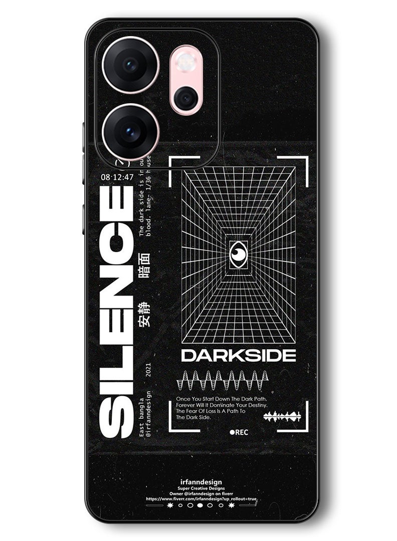 Theodor Case Compatible with Oppo Reno 14 F 6.57 Inch Protection Shockproof Bumper Cover Silence - Image 1