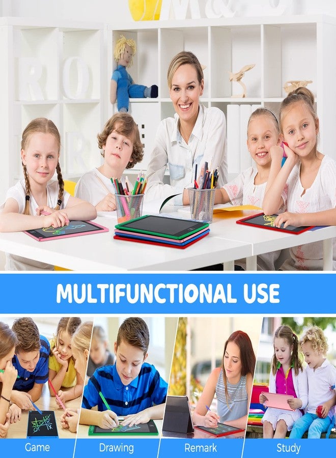 Zhehao 32Pcs LCD Writing Tablet for Kids Bulk 8.5 Inch Colorful Doodle Board Tablet Erasable Doodle Pad Educational Toy Christmas Birthday Gift for Boys Girl Age 3-10(Blue, Red, Green, Pink) - Image 4