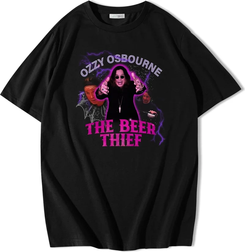 BRZ Collection Oversize Ozzy Osbourne T-Shirt