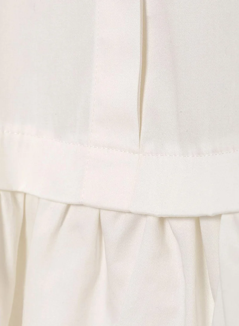 نوكتورن Balloon Sleeve Shirt Dress