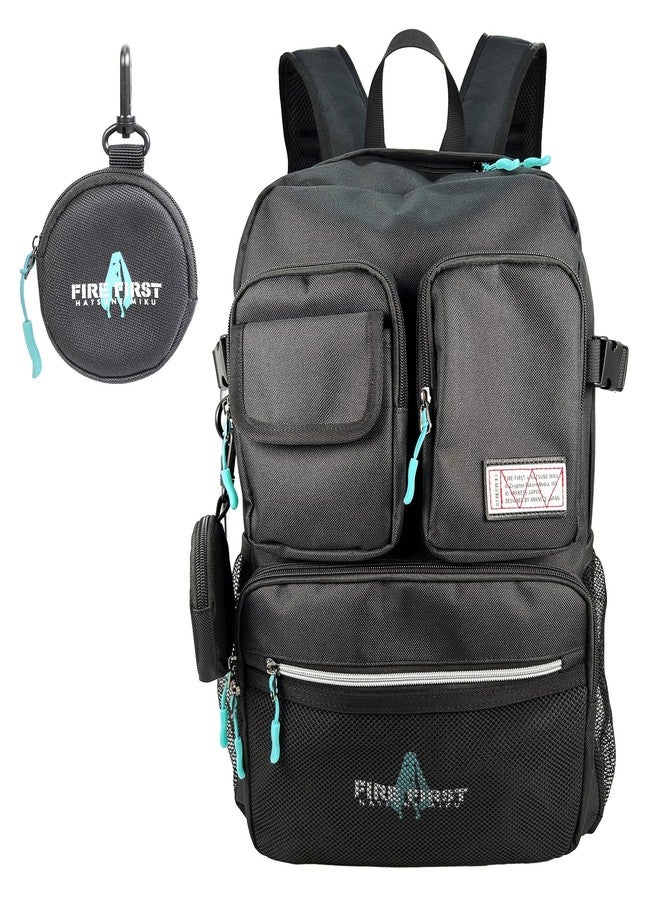 FIREFIRST X Hatsune Miku New Collaboration 24.3L Laptop Backpack,with a Mini Storage Bag,Miku Bag for Cosplay and Concert - Image 1