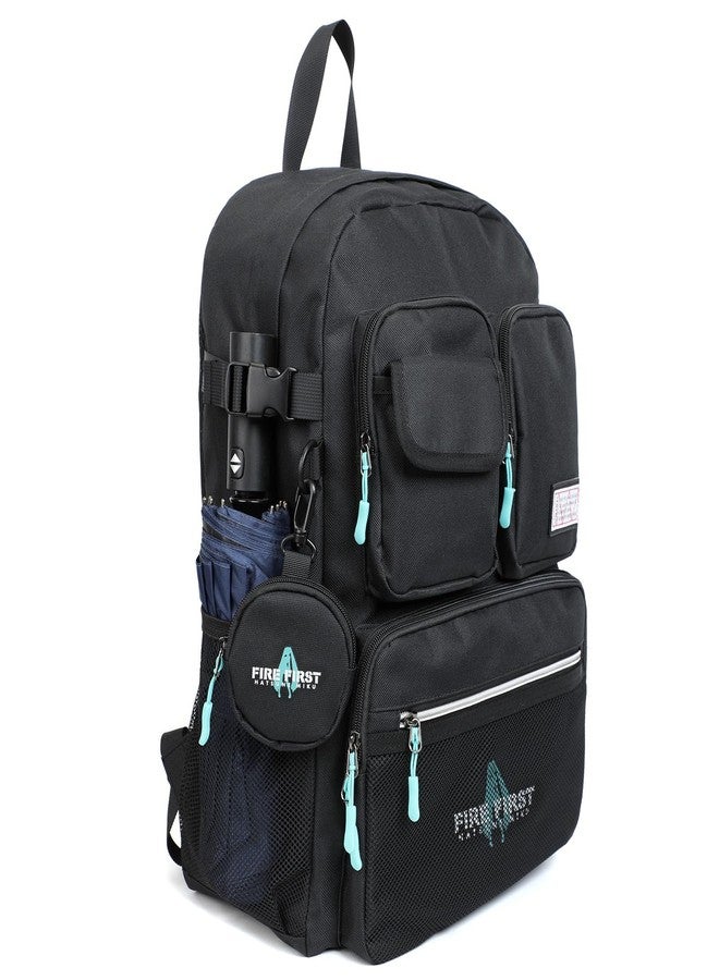 FIREFIRST X Hatsune Miku New Collaboration 24.3L Laptop Backpack,with a Mini Storage Bag,Miku Bag for Cosplay and Concert - Image 2