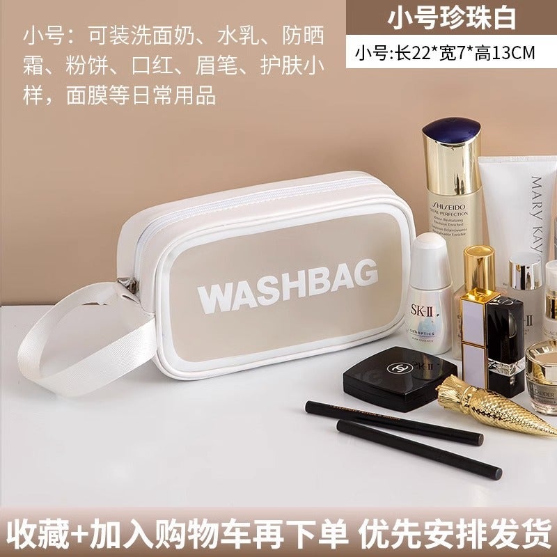 Portable Cosmetic Storage Bag Waterproof Travel Swimming Bag Dry And Wet Separate Large Capacity Women'S Wash Bag - Image 1