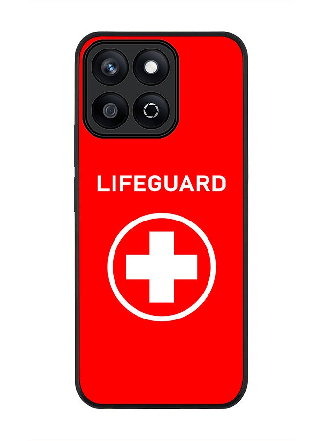 Stylizedd For Honor X7c 4G Case,Slim fit Camera Protection, Shockproof Thin Phone cover  - Lifeguard - Image 1