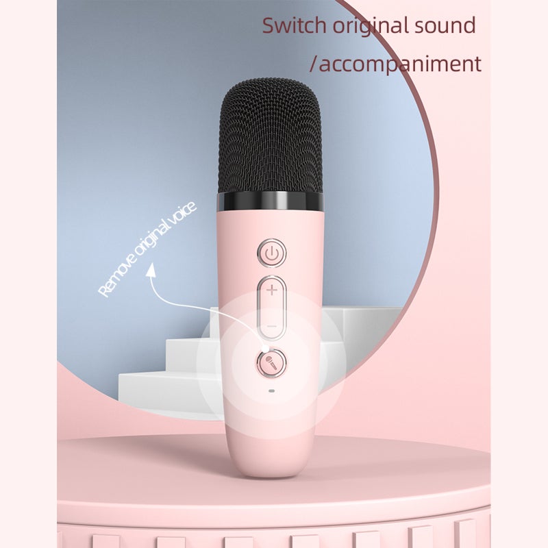 Portable Karaoke Machine: 2 White Mics With Upgraded HD Microphone Core - Powerful HiFi Speaker + BT Speaker for Kids Home Travel Outdoor Use - Image 2