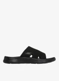 SKECHERS BLACK TEXTILE
