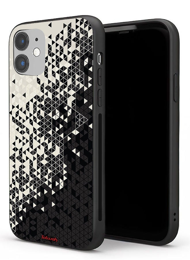 Apple iPhone 11 Protective Case Pattern Digital Art Triangle