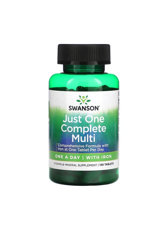 مجموعة واحدة كاملة متعددة مع الحديد، 130 قرص