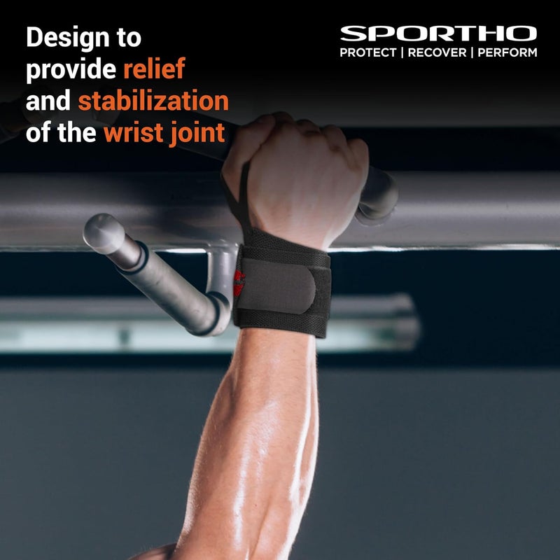 Nivia Adjustable Wrist Supporter with Thumb Loop - Image 3
